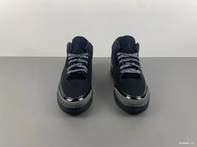 Cheap Kickmax Retro Air 3 CK9246-168 Cat Jordan Black 0413